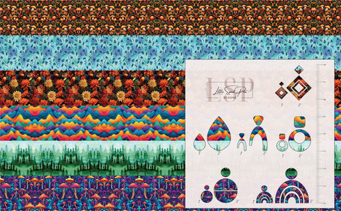 0128 - Abstract Nature Combo Board