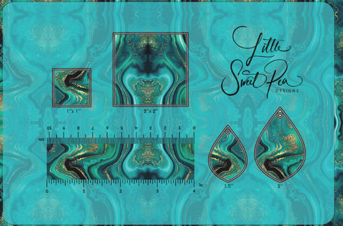 0296 - Turquoise Agate Repeating