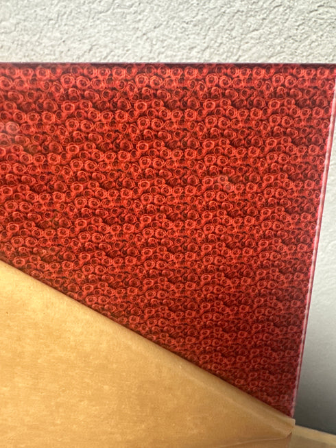 Ready to Go: 1/8” Roses on Clear