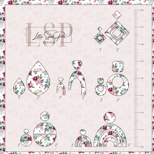 1135 - Bright Pops of Floral