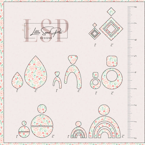 1136 - Just Peachy Daisies