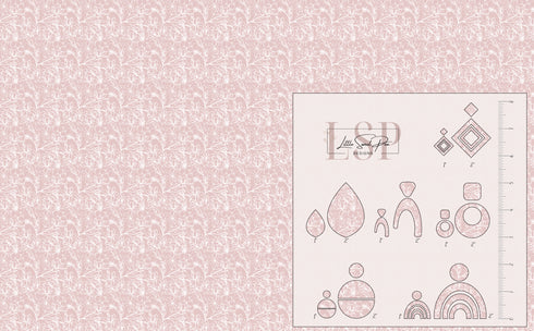 1140 - Floral Line Drizzle