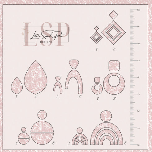 1140 - Floral Line Drizzle