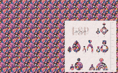 1148 - Abstract Whimsy Floral