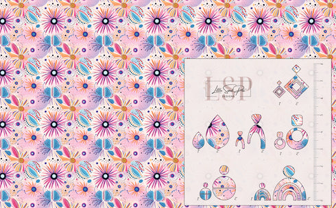 1149 - Whimsy Floral Splash