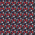 1154 - Red, White and Blue Flowers