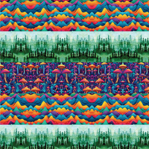 0124 - Abstract Nature Repeating Combo Board