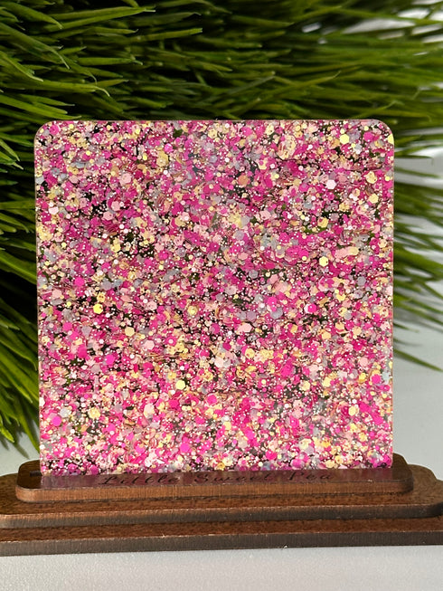 Strawberry Lemonade Confetti - 1/8" Acrylic Sheet