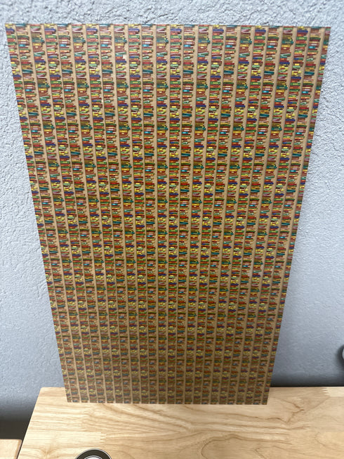 Ready to Go - 1/2” Scale Books on Clear 1/8 Acrylic