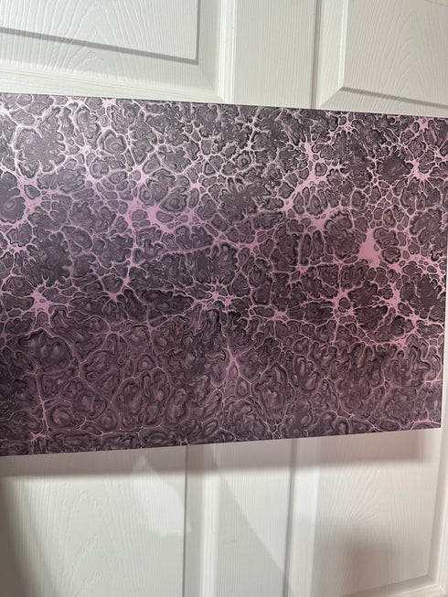 Alcohol Ink Purple - 1/8" Acrylic Sheet