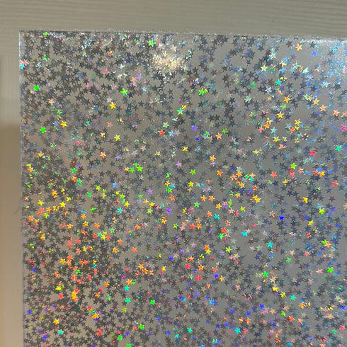 Starburst Holographic Glitter - 1/8" Acrylic Sheet