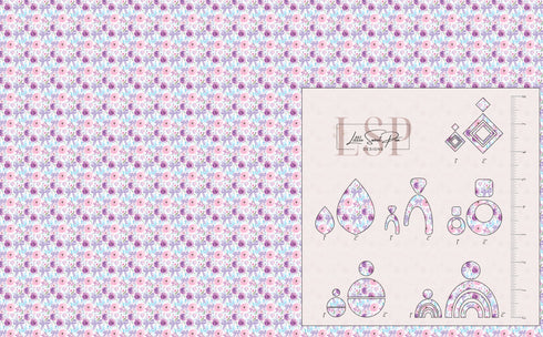 0209 - Purple Flowers and Bows