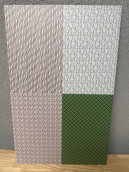 Ready to Go: 1/8” Christmas Combo on Green