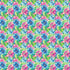 0217 - Tropical Blue and Pink Florals