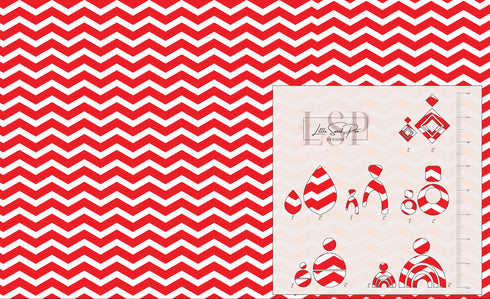 0022 - Red Chevron