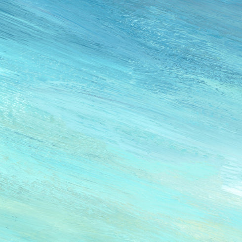 2449 - Blue and Teal Abstract Blur Paint