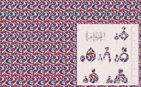 2598 - Patriotic Swirl