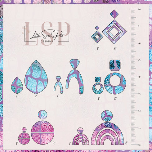 0025 - Purple Animal Print