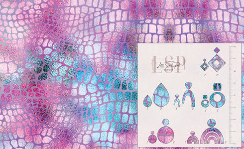 0025 - Purple Animal Print