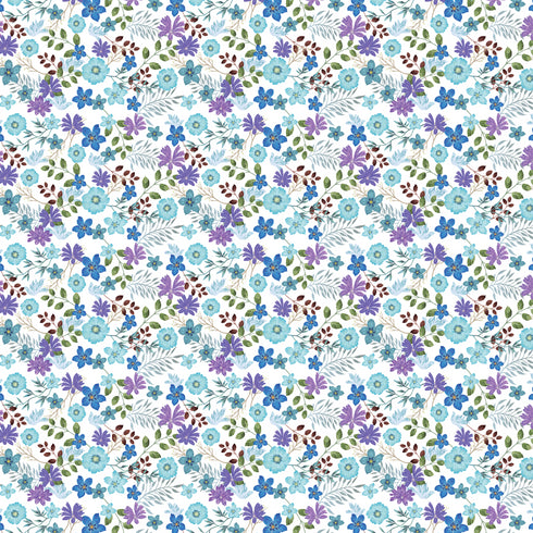 0260 - Beautiful Blue Dainty Flowers