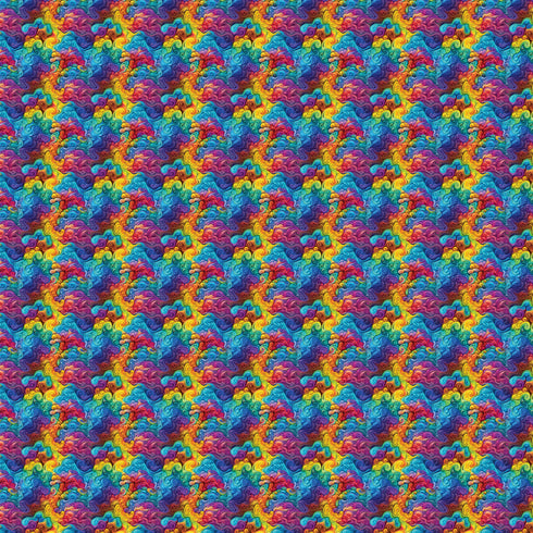 2662 - Abstract Swirling Rainbows (micro)