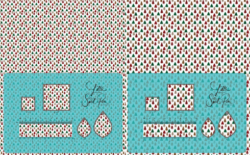 2698 - Double Christmas Tree Sizes