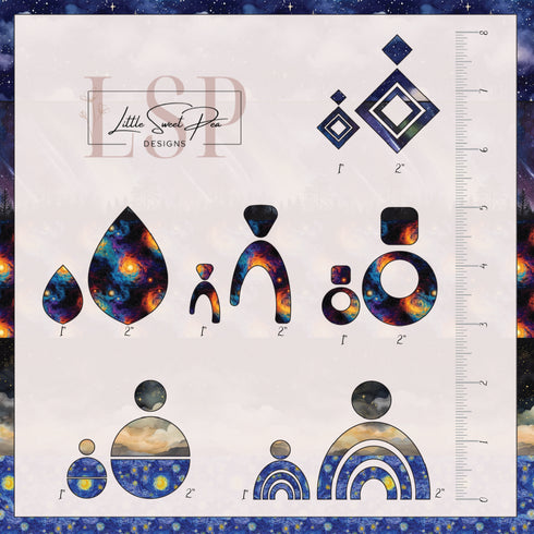 0026 - Starry Night Skies Combo Board