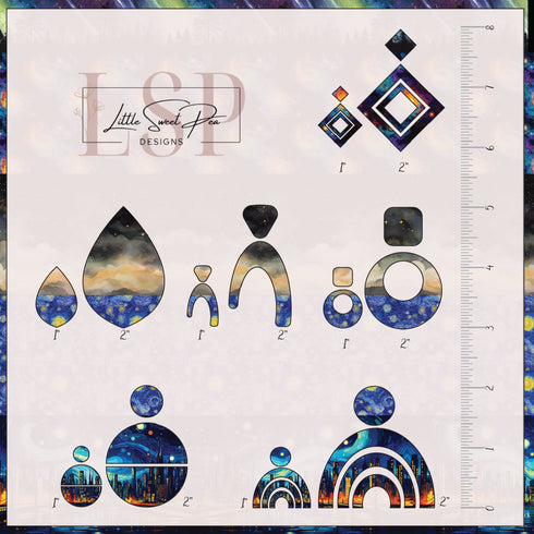 0026 - Starry Night Skies Combo Board