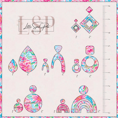 0270 - Pink Pops Floral