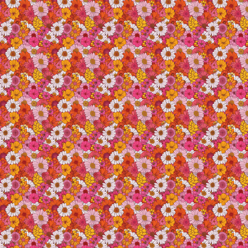 0278 - Pink Splashy Daisies
