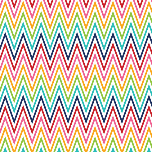 0027 - Rainbow Chevron