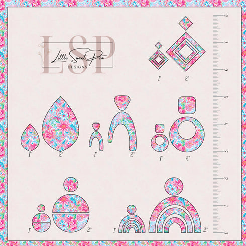 0291 - Pink Pops Floral (Micro)