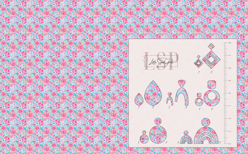 0291 - Pink Pops Floral (Micro)