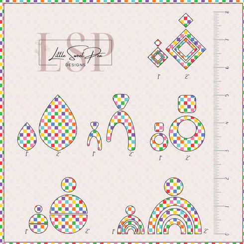 3013 - Checkered Rainbows