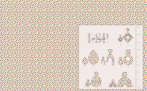 3013 - Checkered Rainbows