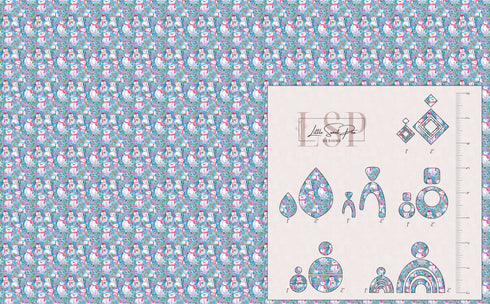 0303 - Preppy Christmas Snowmen