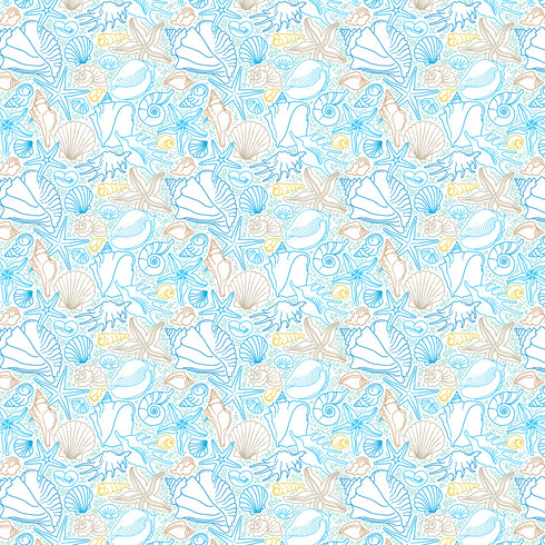 3135 - Pastel Seashells