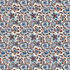 3141 - Abstract Blue Flowers