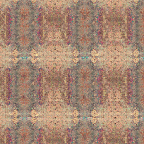 3156 - Oil Slick Aged Copper Abstract (Micro)