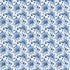 3166 - Blue and White Simple Flowers