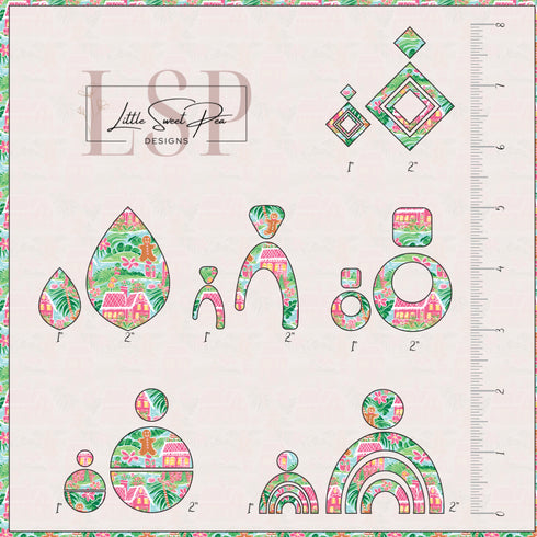 0317 - Tropical Gingerbread Village