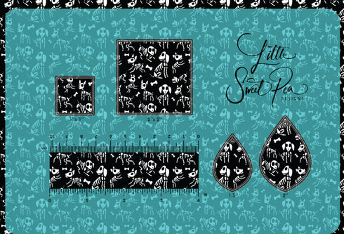 3185 - Skeleton Dogs