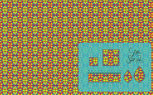 3190 - Puzzle Pieces - Autism Awareness (micro)