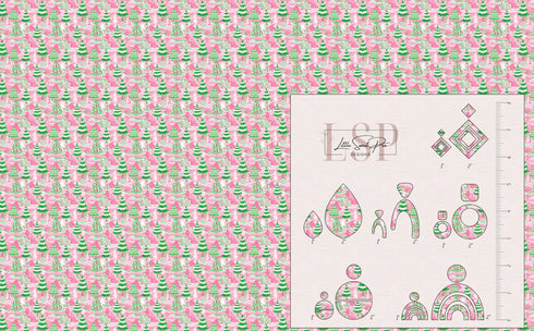 0327 - Pink Christmas Trees (Small)