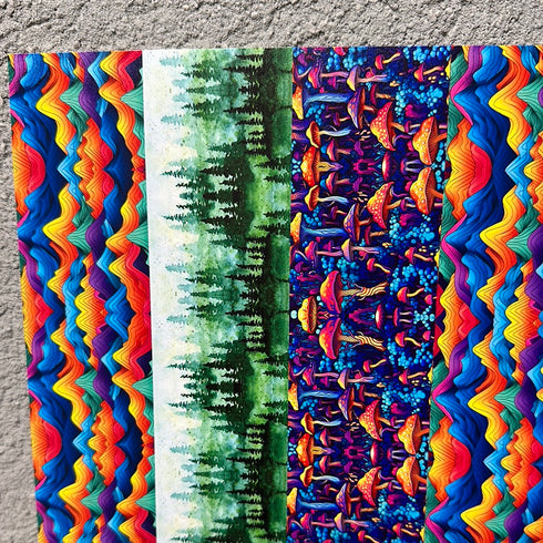 0124 - Abstract Nature Repeating Combo Board