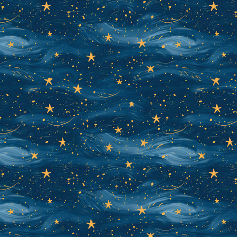 0345- Starry Night Waves