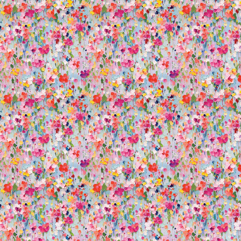 3501 - Floral Textured Art