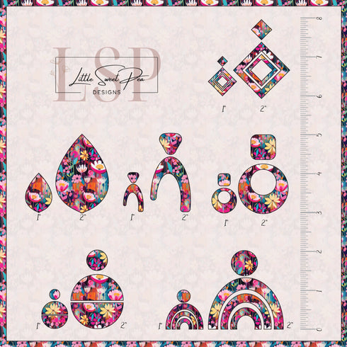 3510 - Oil Painted Flowers (Smaller)