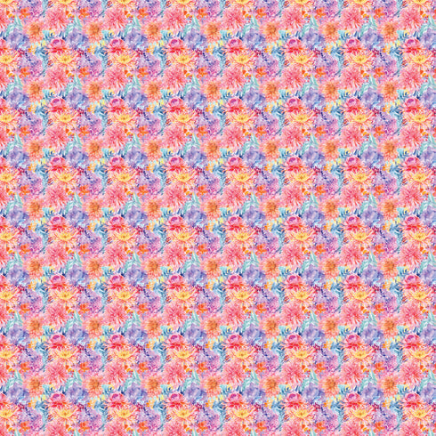 3511 - Watercolor Flowers