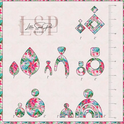 0353 - Pops of Christmas Flowers